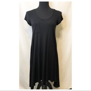 Rue 21 Black V Neck Shift Dress - XS / S